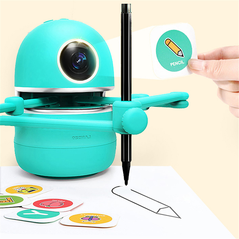 Quincy the Robot Artist/Robot Toy Math, Spelling, Activity